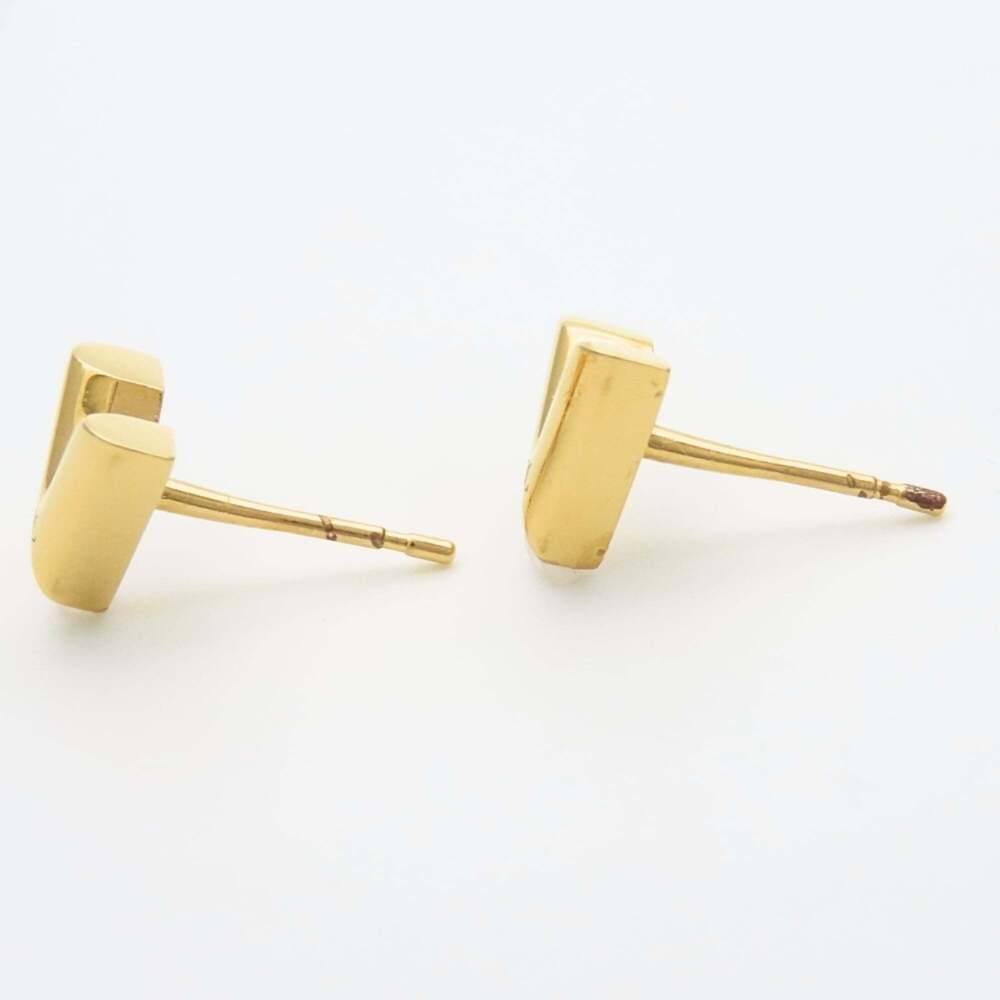 LOUIS VUITTON Gold Earrings - Picture 3 of 9